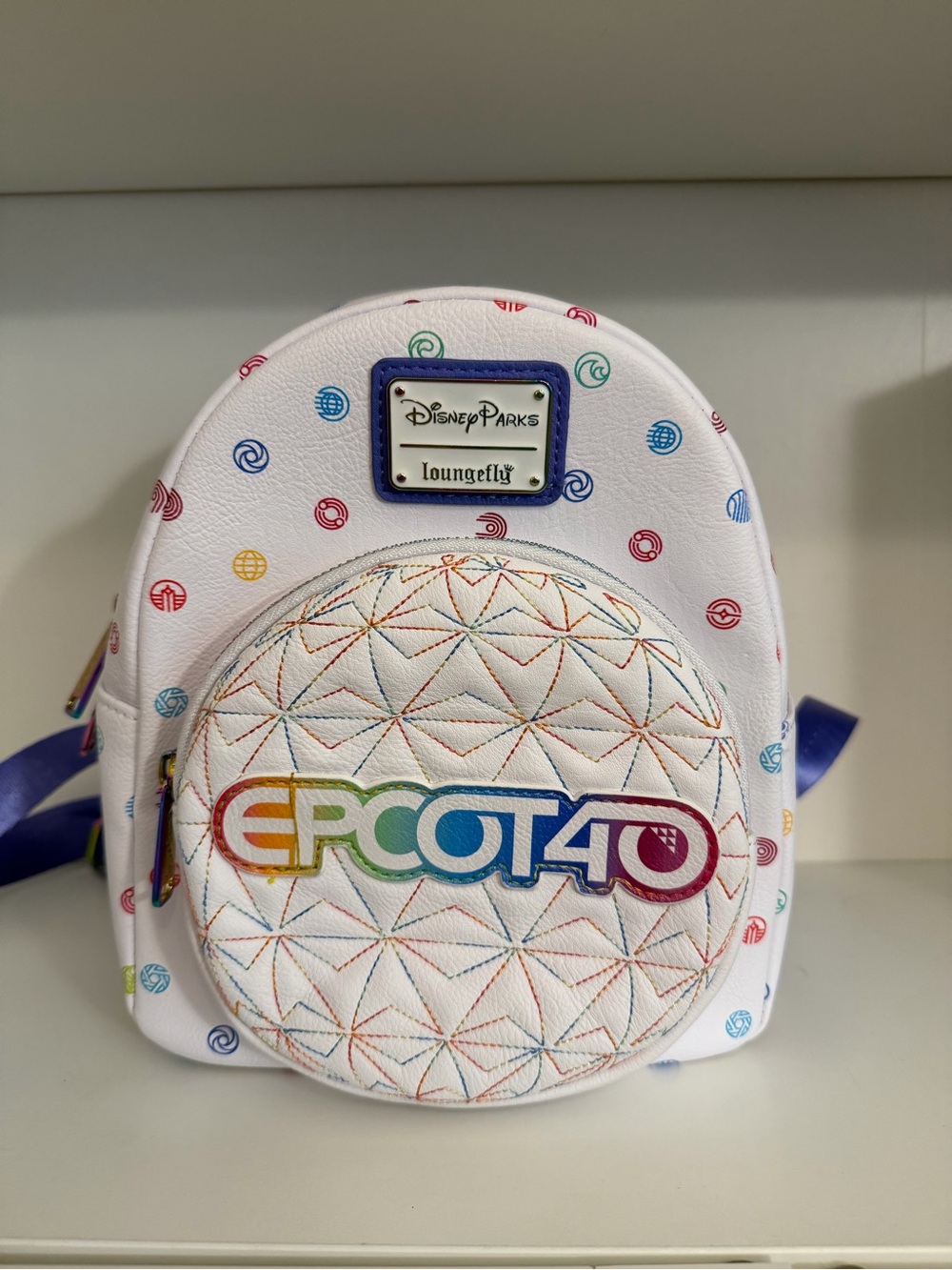 Disney Parks Loungefly EPCOT40 Mini Backpack